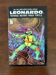 Leonardo Teenage Mutant Ninja Turtles #1 First Print Wrap Around Cover