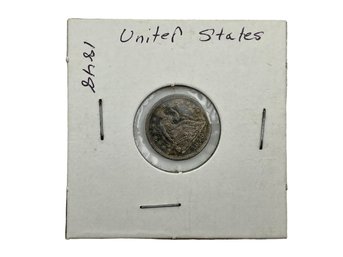 United States, 1848 Liberty Seated Half Dime