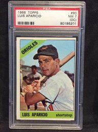 1966 Topps Luis Aparicio PSA 7 - K