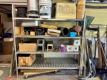 Vintage Industrial Shelving Unit
