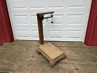 Large Antique Fairbanks Scale