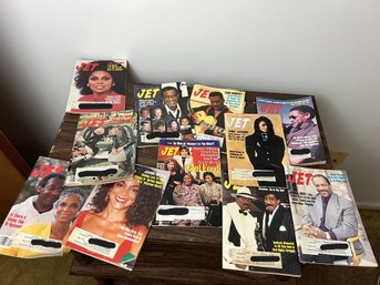 Grouping Of Circa 1989 Jet Magazine