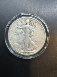 1936-S Walking Liberty Silver Half Dollar