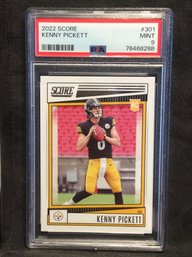 2022 Score Kenny Pickett Rookie Card PSA 9 - K