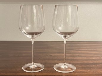 Pair Of Tiffany Wine Glasses