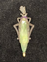 Barbara Bixby Grasshopper Pendant 53