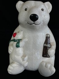 Coca Cola Bear Planter