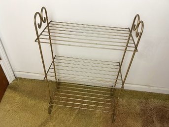 MCM Brass Wire Shelf