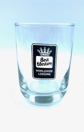 Collectable Best Western Worldwide Lodging Juice Glass By Libbey Glassware