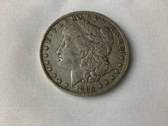 1885 US Morgan Silver Dollar (90  Per Cent Silver)