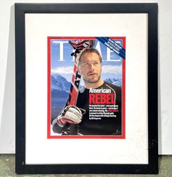 A Framed Bode Miller Time Magazine Cover