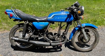 Very Rare 1972 Kawasaki H2-750 Motorcycle With Engine Parts Included - Title