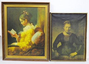 Two Portraits Of Women, One's A Rembrandt!