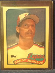1989 Topps Randy Johnson Rookie Card - M
