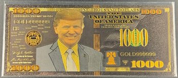 Black Colored Trump Bill