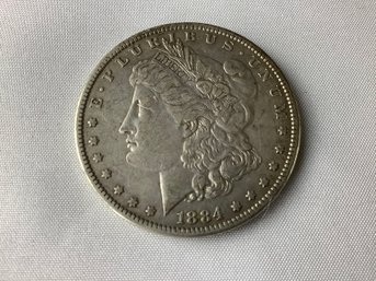 1884 US Morgan Silver Dollar (90 Per Cent Silver)