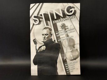 Sting Tour Poster