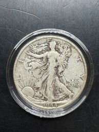 1944-S Walking Liberty Silver Half Dollar