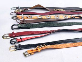 Large Assortment Vintage Ladies' Belts