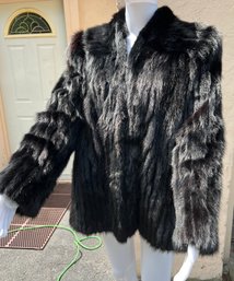 Beautiful Mink Fur Coat Size Large