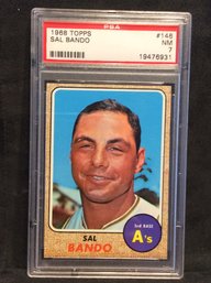 1968 Topps Sal Bando PSA 7 - K