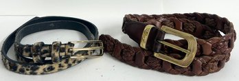 2 Amiee Lynn Womens Belts - Size Small