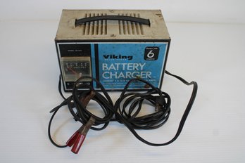 Vintage Viking 6 Amp Battery Charger 6 & 12 Volts