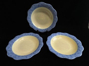 Set Of Three Pfatlzgraff 11' Plates