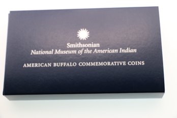 2001 American Buffalo Commemorative Proof And Uncirculated Silver Coins