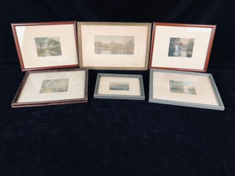 Set Of Wallace Nutting Prints In Frames Lot 1