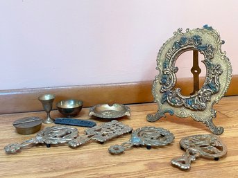 Vintage Brass And Bronze Decor