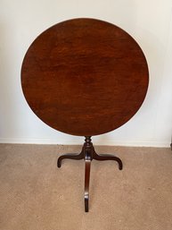 Antique Mahogany Tilt Top Tea Table Scholles Chicago