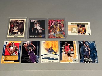 Huge Lot Of Shaquille O'neal, Kobe Bryant, Magic Johnson, And Michael Jordan Basketball Cards