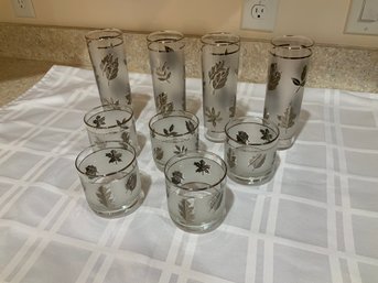 Libbey Silver Leaf Glasses