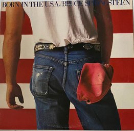 Bruce Springsteen  - Born In The USA  - LP Record QC-38653 -  1984  - ORGINAL SLEEVE