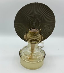Vintage Eagle Oil Lamp With Reflector