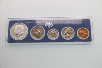 1966 Special Mint Set Proof Coins 40 Silver Half