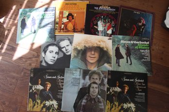 10 LP's Simon And Garfunkel, Arlo Guthrie Etc