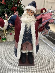 3 Ft Santa On Base