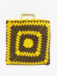 Handcrafted Crochet Handbag/sewing Bag Tote