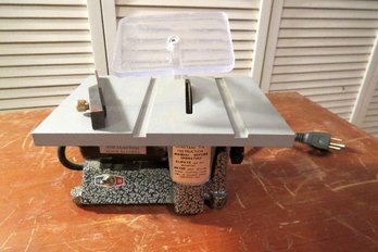 A 4' Bench Table Saw By Chicago Electric - Working