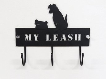 Wall Hanging Dog Leash Rack - Keep Them Organized And In One Place