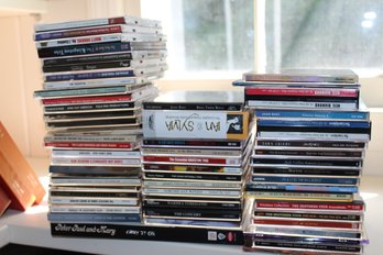 Huge Amount Of CD's, Several Shelves, See Photos