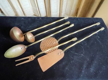 Copper Cooking Utensils Lot