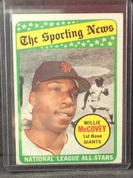 1969 Topps Willie McCovey All Star Card - M
