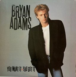 BRYAN ADAMS - YOU WANT IT - YOU GOT IT  - VINYL RECORD LP, A@M 1981 SP3154