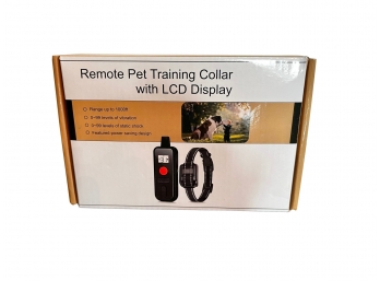 Slopehill Remote Dog Training Collar  With LCD Display