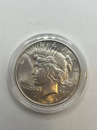 1924 AU Condition Silver Peace Dollar