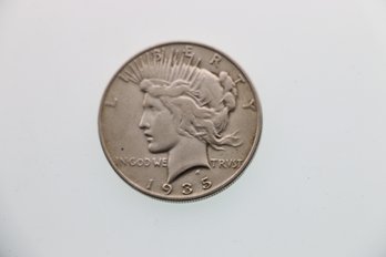 1935 S Silver Peace Dollar Coin