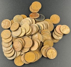 100 Wheat Pennies